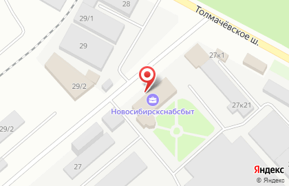 ООО Ариадна на Толмачёвском шоссе на карте