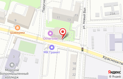 Компания Tristar Matrix на Краснооктябрьской улице на карте