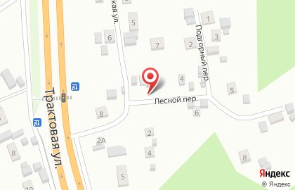 Отдых в Лесном переулке на карте