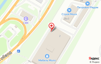 Фабрика мебели М-рия в Туле на карте