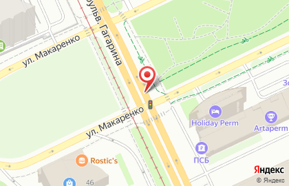 Нуга Бест на бульваре Гагарина на карте