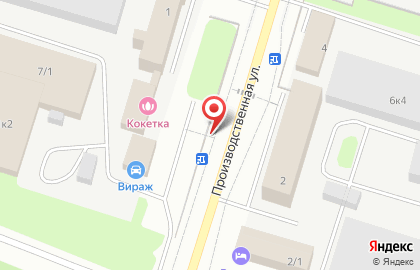 Продуктовый магазин в Сургуте на карте