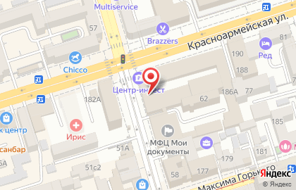 Банкомат КБ Центр-инвест на проспекте Соколова на карте