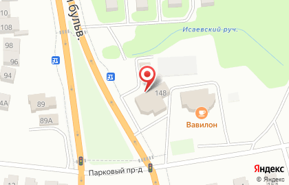 Виктория, супермаркет на карте