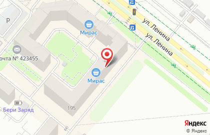 Банк Девон-Кредит на улице Ленина на карте