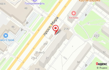 Магазин восточных сладостей на улице Мира на карте