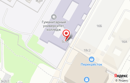 Колледж, МосГУ на карте
