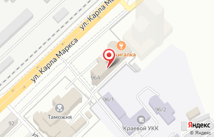 Клинико-диагностическая лаборатория Юнилаб на улице Карла Маркса, 96а на карте