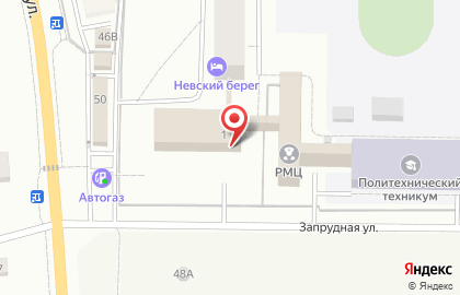 Кировский центр занятости населения на Запрудной улице на карте