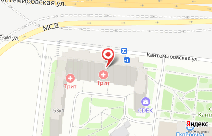 Maks-Motors на Кантемировской улице на карте