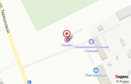 Газойл в Новосибирске на карте