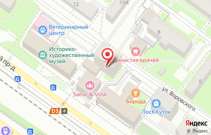Семейный магазин одежды и обуви, ИП Носырёва Д.В. на карте