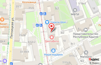 ДентаВита на Новокузнецкой на карте