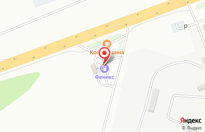АЗС Феникс на Уткинской улице на карте