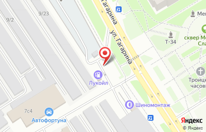 АЗС в Сургуте на карте