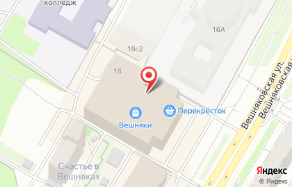 Ремонт стиральных машин в Вешняках на карте