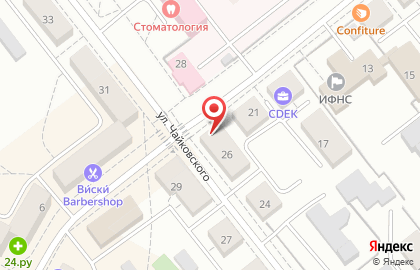 Парикмахерская Модерн на улице Чайковского на карте