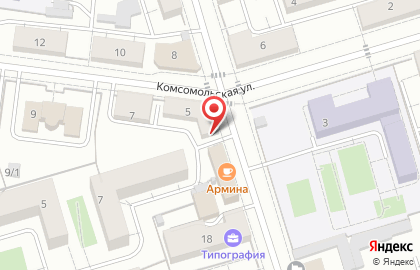 Ваш Юрист на Комсомольской на карте