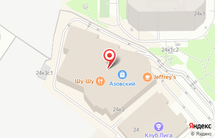 Магазин готовой еды Милти в ТЦ Азовский на карте