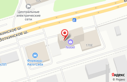 Образовательный центр ОткрытиЯ на Воткинском шоссе на карте