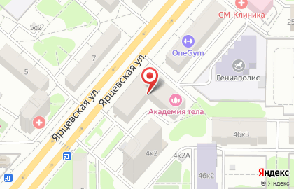 Экстремальная Москва на карте