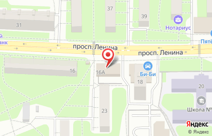 Пиццерия Domino`s Pizza на проспекте Ленина на карте