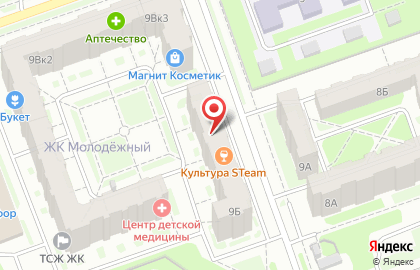 Ветеринарный кабинет Умка на улице Строителей на карте
