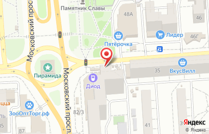 Кафе быстрого питания Робин Сдобин на Московском проспекте, 82/5 киоск на карте