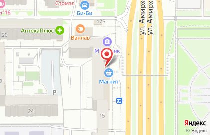 Служба заказа легкового транспорта Люкс в Ново-Савиновском районе на карте