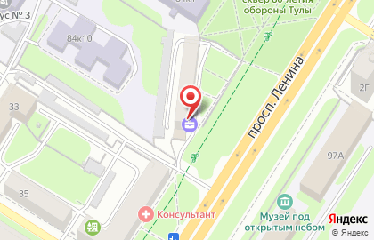 Нотариус Ревтова Л.И. на проспекте Ленина на карте