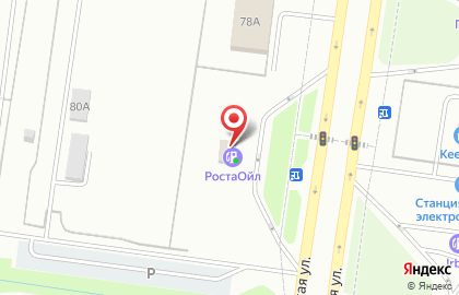 АЗС Ростаойл в Автозаводском районе на карте