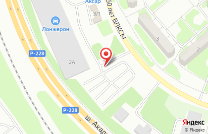 Автостоянка в Саратове на карте