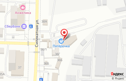 Супермаркет Пятёрочка на Силикатной улице в Мытищах на карте