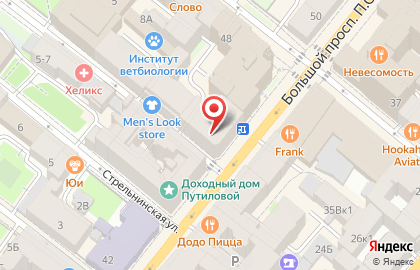 Отель на Большом 46 на карте