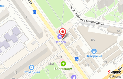 Торговый дом Ваш Праздник в Тракторозаводском районе на карте