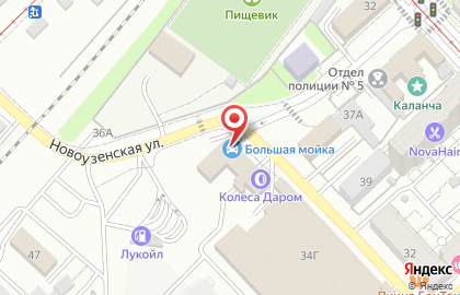 Автокомплекс Большая Мойка на карте