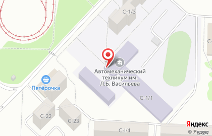 Камский государственный автомеханический техникум им. Л.Б. Васильева на карте
