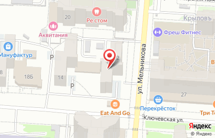 Адвокатский кабинет Сорокиной Т.Б. в Верх-Исетском районе на карте