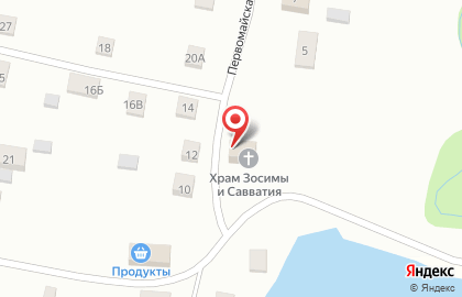 Церковь Зосимы и Савватия Соловецких на карте