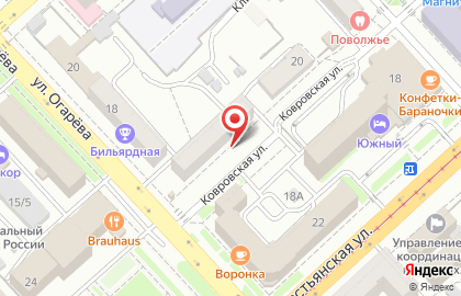 Городской оздоровительный центр для детей и молодежи Орленок на Ковровской улице на карте