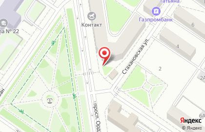 Сеть продуктовых магазинов, ИП Горбунов К.А. на проспекте Орджоникидзе на карте