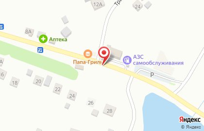 Пункт налива воды Альянс-Групп на Трактовой улице на карте