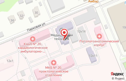 Красноярский медицинский техникум на карте