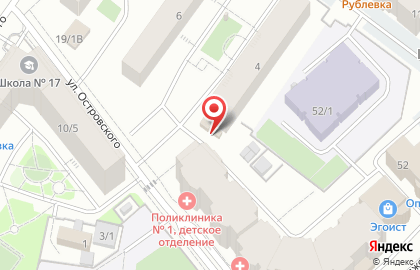 Якутская птицефабрика на улице Островского на карте