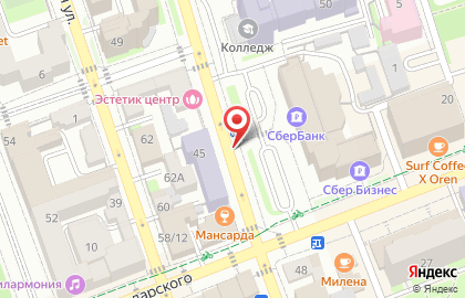 Станция детского технического творчества г. Оренбурга в Ленинском районе на карте