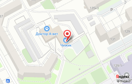 Школа танцев Фактура на Московском тракте на карте