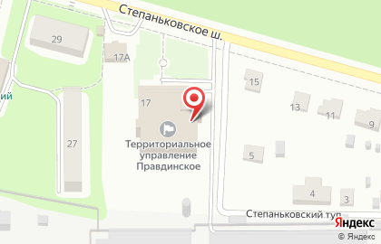Производственно-торговая компания Экоокна на Степаньковском шоссе на карте