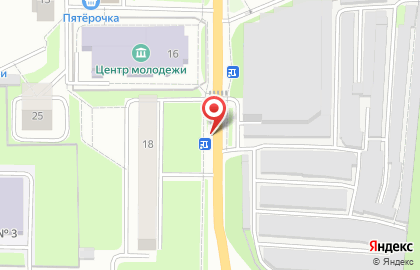 Киоск по продаже цветов на Парковой улице на карте