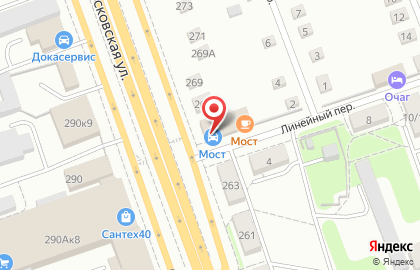 Магазин б/у и новых автозапчастей Иномарка на Московской улице на карте