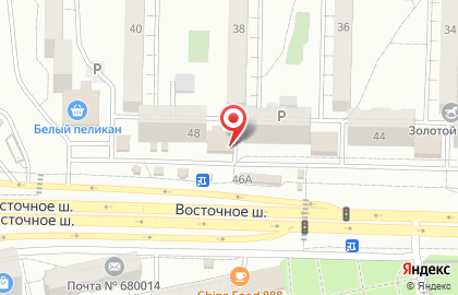 Мини-маркет Раз Два в Железнодорожном районе на карте